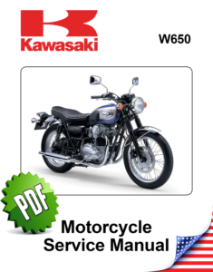 Kawasaki W650 Service Manual (1999-2006)