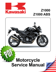 Kawasaki Z1000 (2nd gen.) Repair Manual (2007-09)