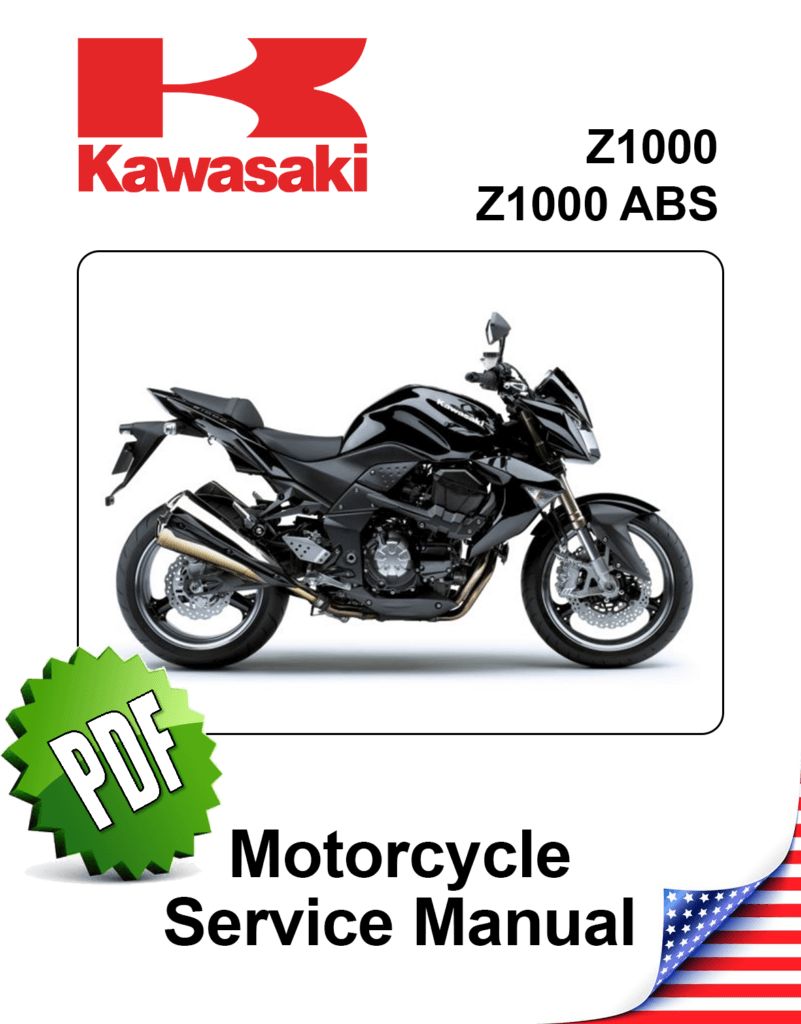 Kawasaki Z1000 (2nd gen.) Repair Manual (2007-09)