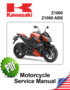Kawasaki Z1000 (3rd gen.) Repair Manual (2010-13)