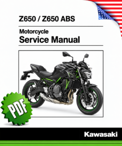 Kawasaki Z650 / Z650 ABS Service Manual