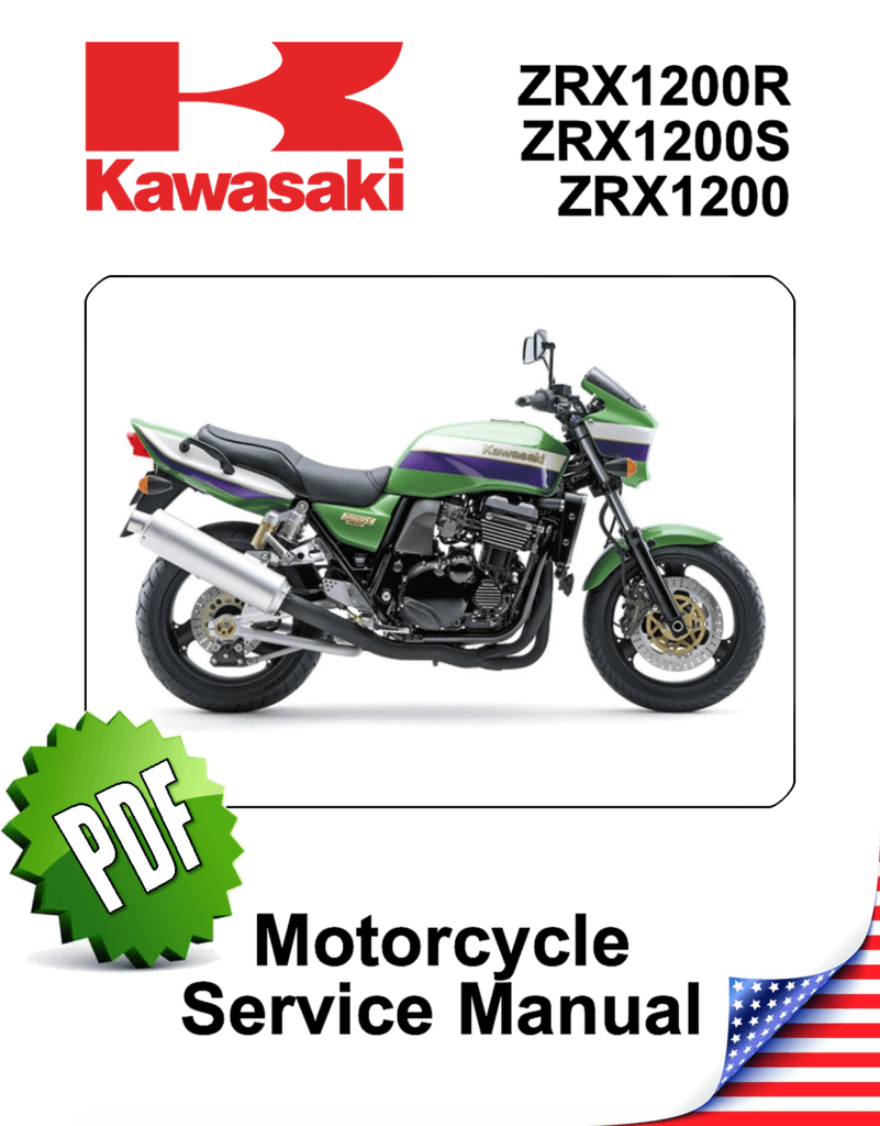 Kawasaki ZRX 1200R/S Repair Manual (2001-07)