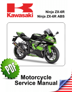 Kawasaki Ninja ZX6R L3-L8 Repair Manual (2013-18)