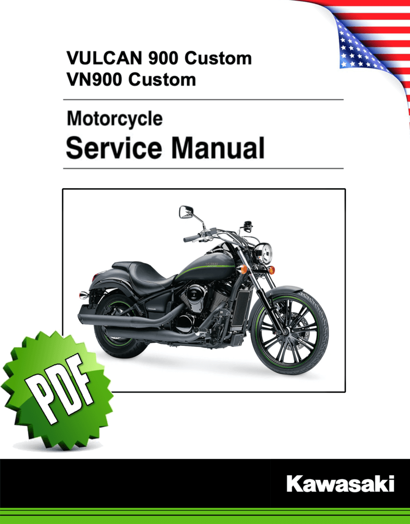 Kawasaki Vulcan VN900 Custom Repair Manual (2007-22)