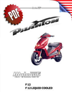 Malaguti F12 Phantom Service Manual (1993-2011)