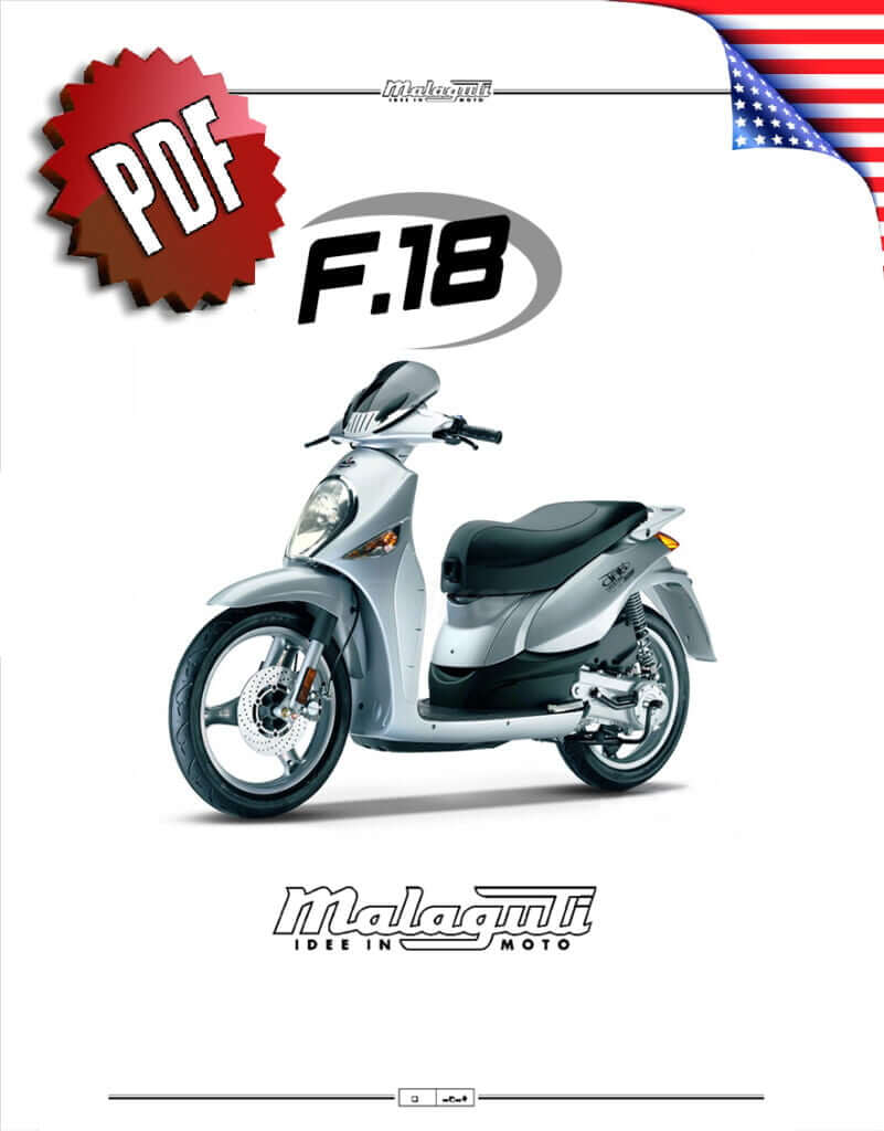 Malaguti F18 Warrior Service Manual (2000-03)