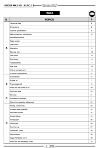 Malaguti Spider Max GT500 Service Manual 2006