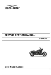 Moto Guzzi Audace Repair Manual (2014-now)
