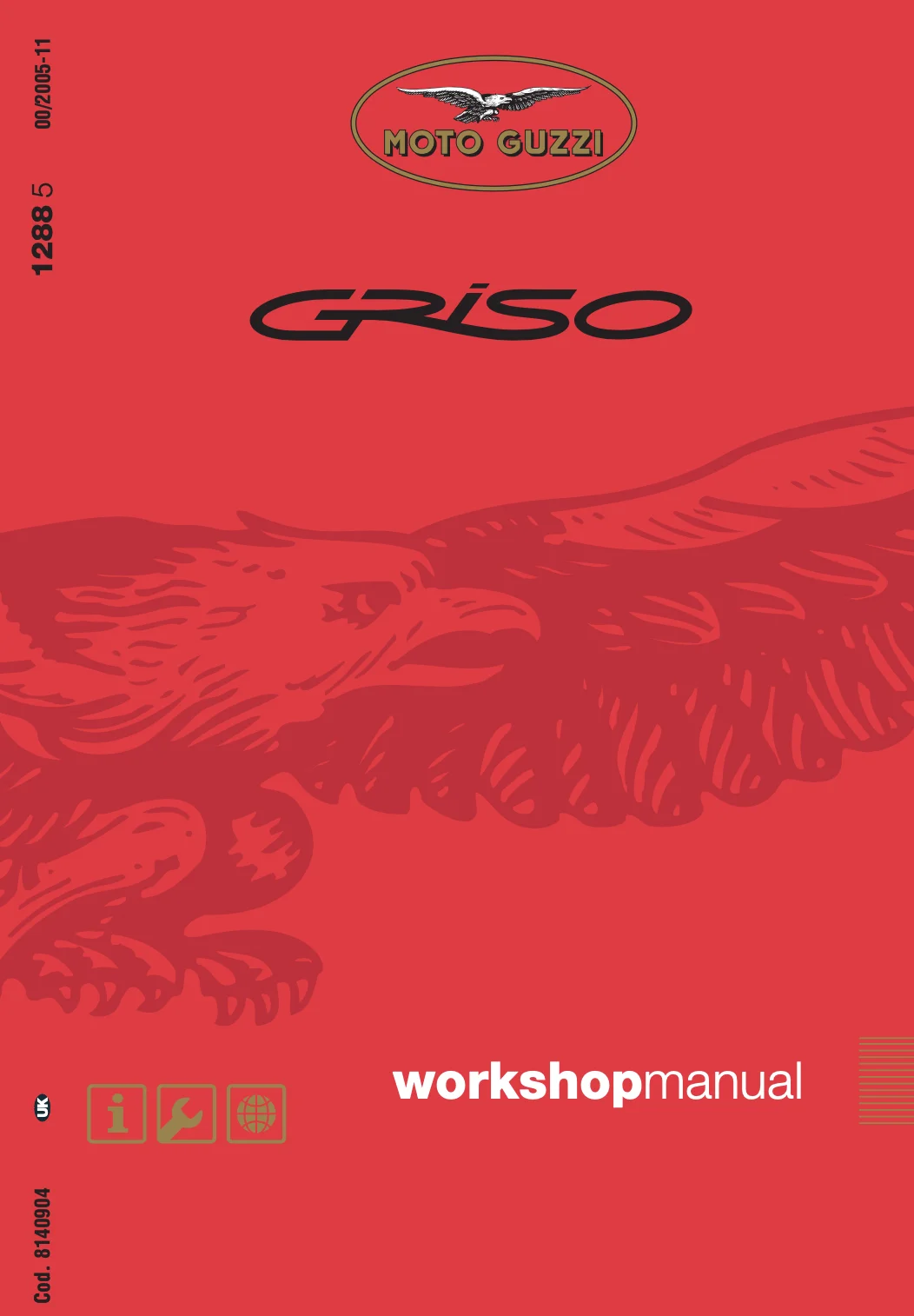 Moto Guzzi Griso 1100 2005 to 2008