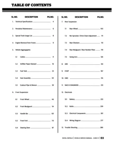 Royal Enfield Bullet EFI Euro IV Repair Manual (2017-20)