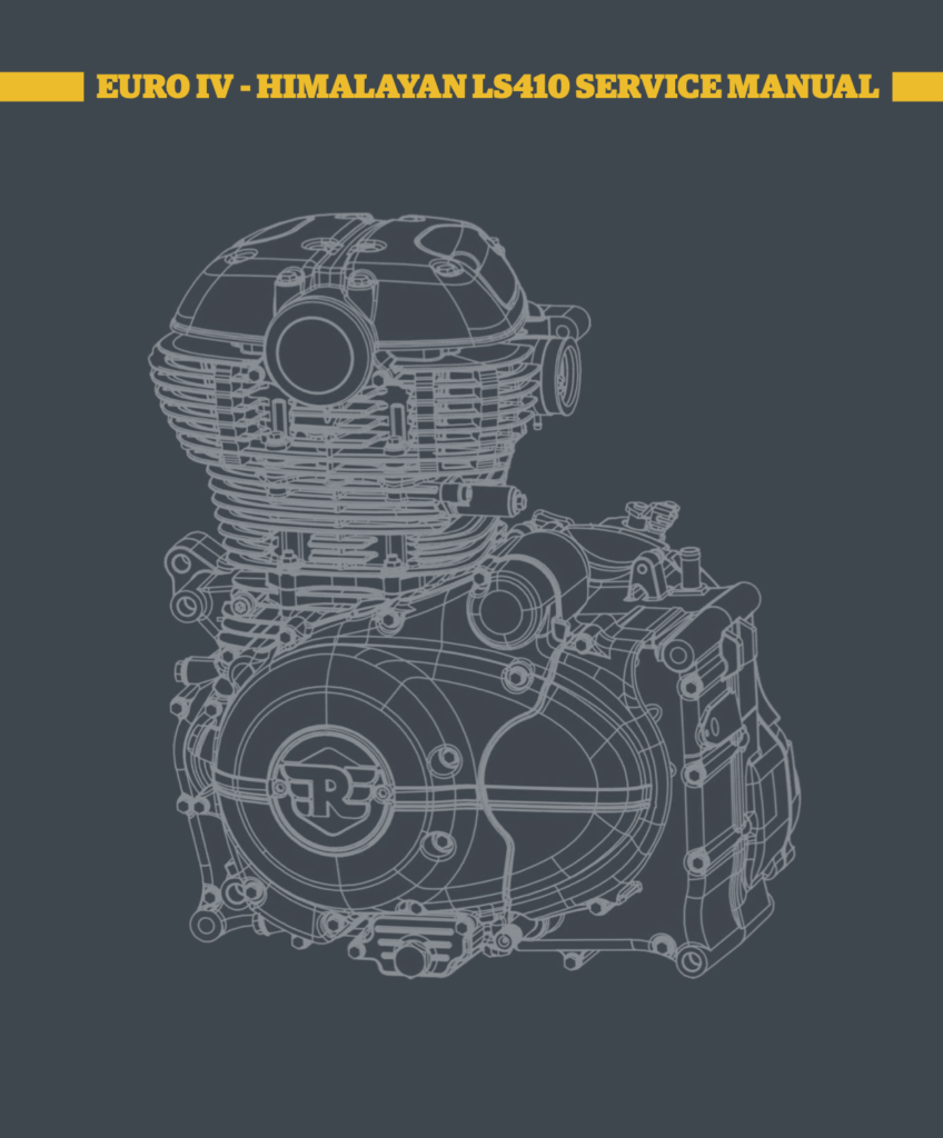 Royal Enfield Himalayan EFI LS410 Euro IV Engine Service Manual (2017-2023)