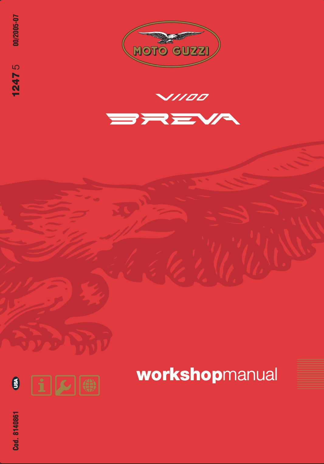 Moto Guzzi V1100 Service Manual 2005