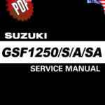 Suzuki GSF1250/S/A/SA Bandit Service Manual Models 2007 to 2016 PDF download
