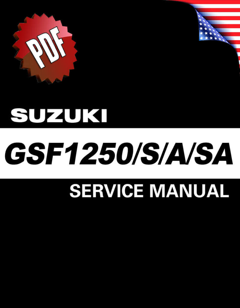 Suzuki GSF1250/S/A/SA Bandit K7-L6 Repair Manual (2007-16)