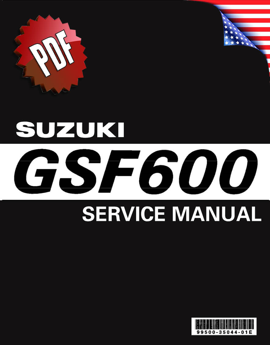 Suzuki GSF600 Bandit (1st gen.) service manual Models 2000 and 2004 PDF download