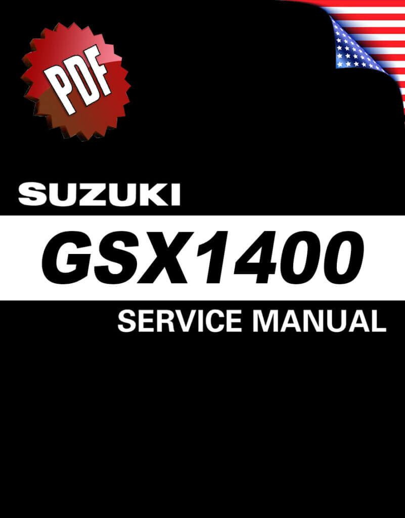 Suzuki GSX1400 K1-K8 Repair Manual (2001-08)