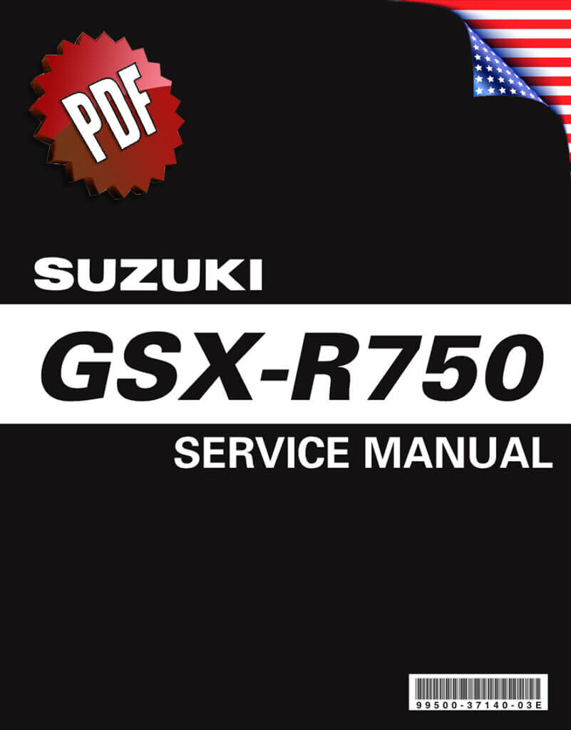 Suzuki GSX-R 750 K8-L0 Repair Manual (2008-10)