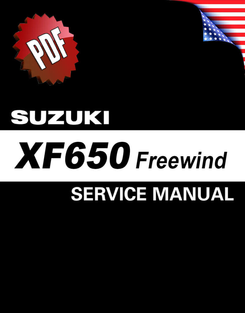 Suzuki XF650 Freewind Repair Manual (1997-2001)