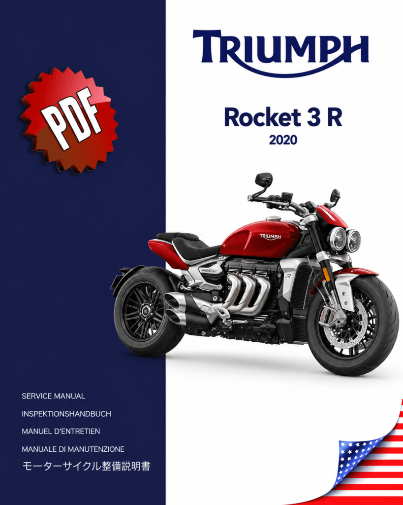 Triumph Rocket 3 R Service Manual (2020)