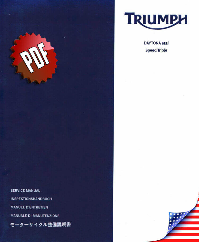 Triumph Daytona 955i / Speed Triple Repair Manual (2001-06)
