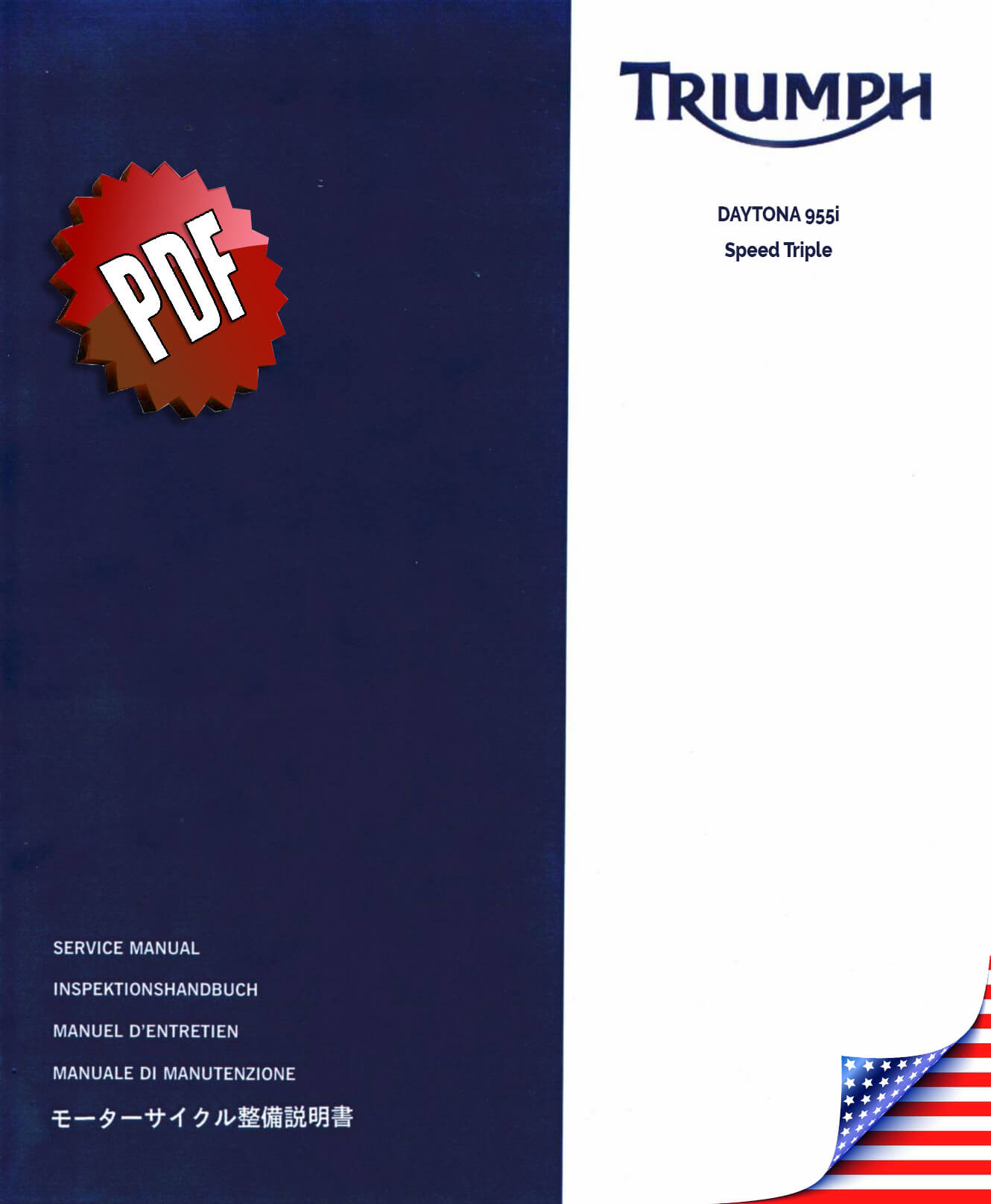Triumph Daytona 955i and Speed Triple Service Manual 2002