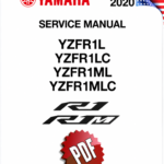 Yamaha 2020 Service Manual Cover