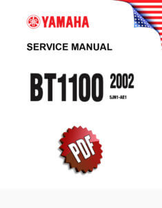 Yamaha BT1100 Bulldog Repair Manual (2002-07)