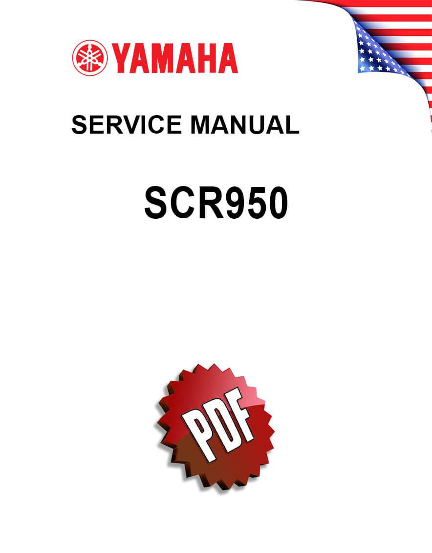 2017 Yamaha SCR950 Motorcycle Service Manual LIT-11616-30-15 