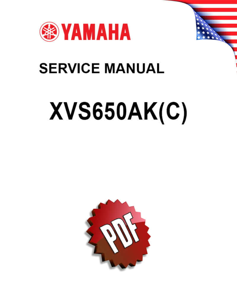 Yamaha V-Star 650 XVS650 DragStar Repair Manual (1997-2019)