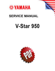 Yamaha V-Star 950 XVS950 DragStar Repair Manual (2009-17)