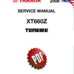 Yamaha XT660Z Tenere Service Manual Models 2008 to 2015 PDF download