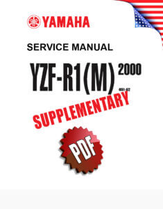 Yamaha YZF-R1Y(M) Supplementary Repair Manual (2000-01)