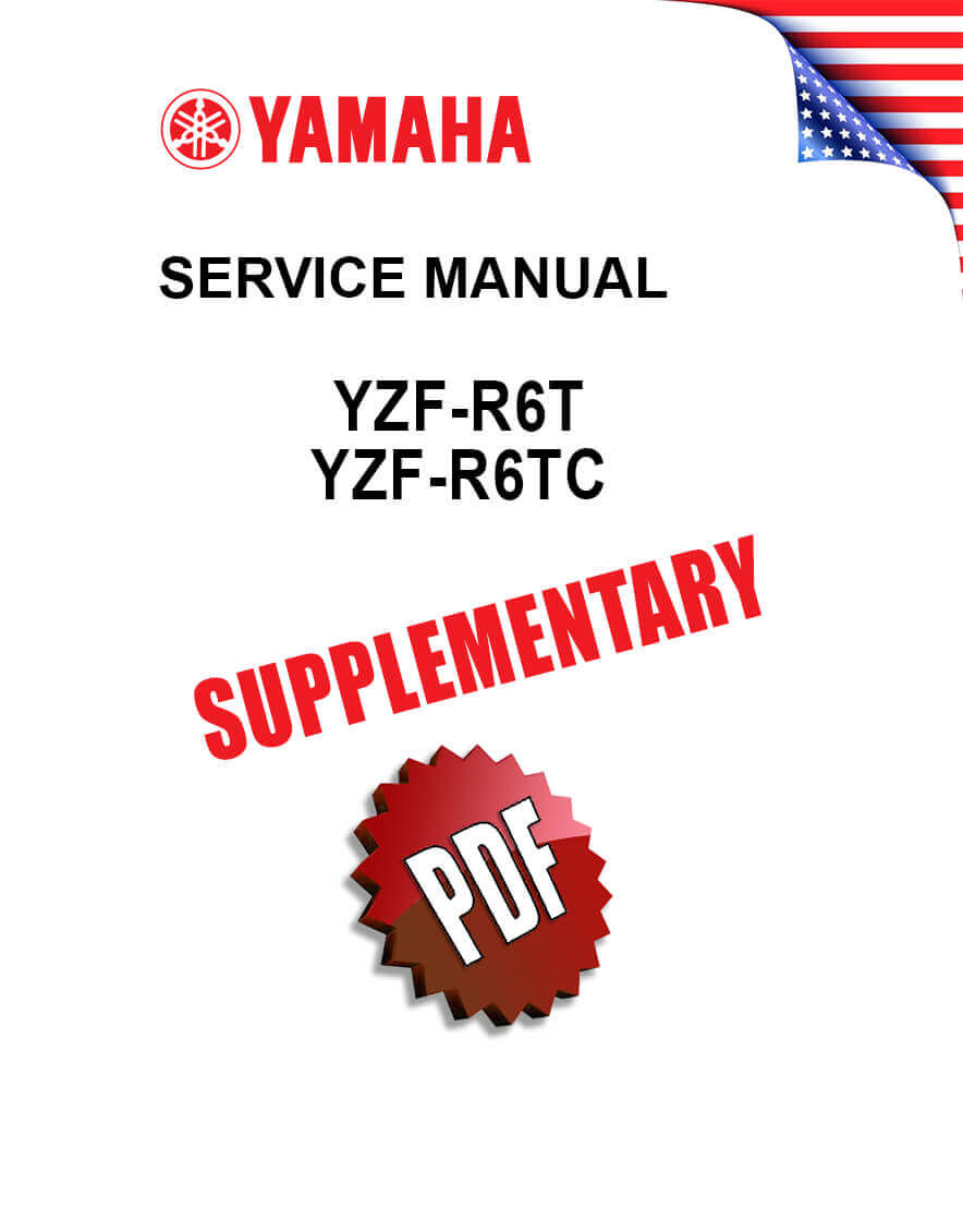 Yamaha YZF-R6 Supplementary 2005