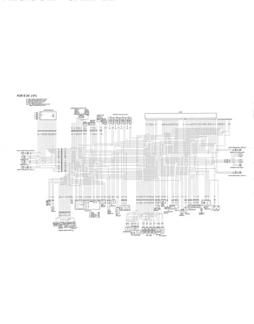 Suzuki GSX-R1000 Service Manual (2001-2002) Sample Preview: Factory GSX-R1000 wiring diagram