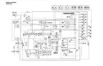 Yamaha YZF-R1Y / YZF-R1YC Service Manual (2009) Sample Preview: YZFR1Y/YZFR1YC factory wiring diagram