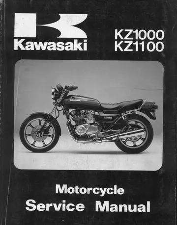 Kawasaki KZ1000 / KZ1100 Service Manual (1981-1983) Sample Preview