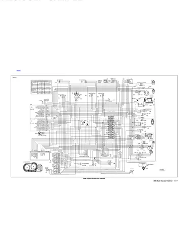 Buell XB12X Ulysses Service Manual (2006) Sample Preview: Factory 2006 Ulysses main-harness wiring diagram