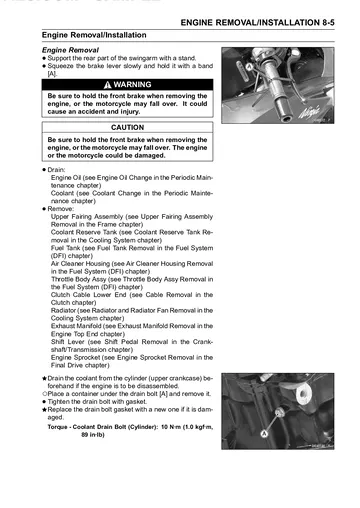 Kawasaki Ninja ZX-10R Mk3 Service Manual (2008) Workshop Sample