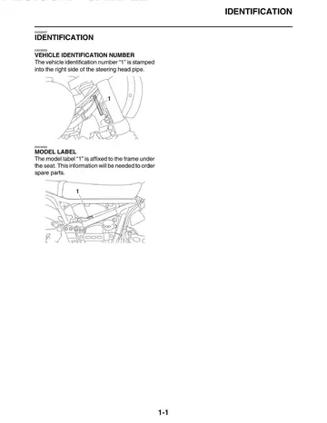 Yamaha SCR950 Repair Manual (2017-2021) Sample Preview