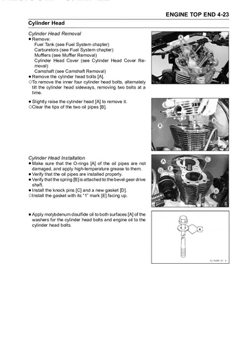 Kawasaki W650 Service Manual (1999-2006) Workshop Sample