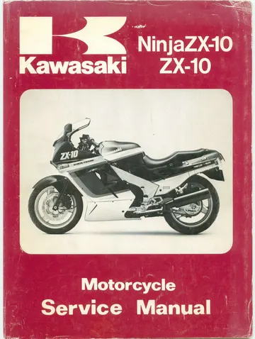Kawasaki Ninja ZX-10 Service Manual (1988-1990) Sample Preview