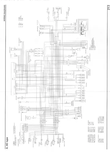 Honda CBR600RR Service Manual (2003-2004) Sample Preview: Complete factory wiring diagram covering PGM-FI, ignition, charging, starting, lighting and control circuits
