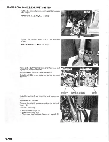 Honda CBR600RR 3rd Generation Service Manual (2007-2008) Workshop Sample