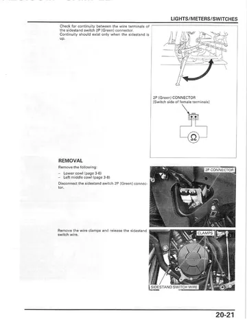 Honda CBR600RR 3rd Generation Service Manual (2007-2008) PDF Preview