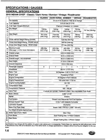 Indian Motorcycle Chief Service Manual (2009-12) Sample Page