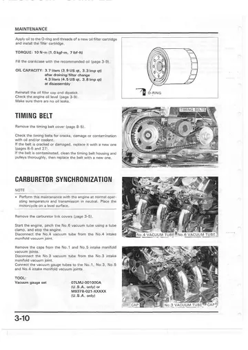 Honda GL1500C/CT/CF Valkyrie, Tourer & Interstate Service Manual (1997-2003) PDF Preview