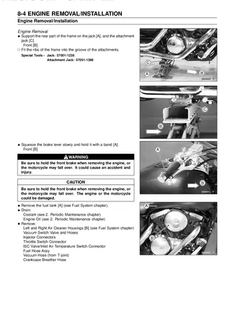 Kawasaki Vulcan 1500 Mean Streak Service Manual (2002-2003) PDF Preview