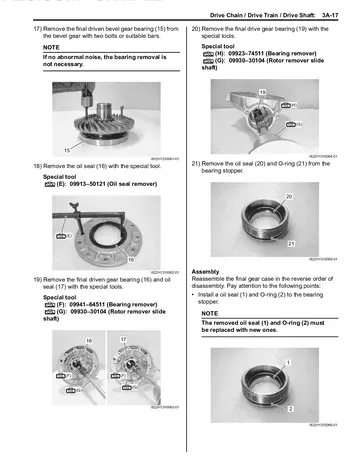 Suzuki Boulevard C109R / Intruder C1800R Service Manual (2008) Workshop Sample