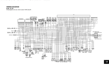 Suzuki Boulevard M109R / VZR1800 Service Manual (2006) Sample Preview: VZR1800K6 factory wiring diagram
