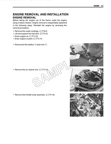 Suzuki GSX-R600 Service Manual (2006-2007) Workshop Sample